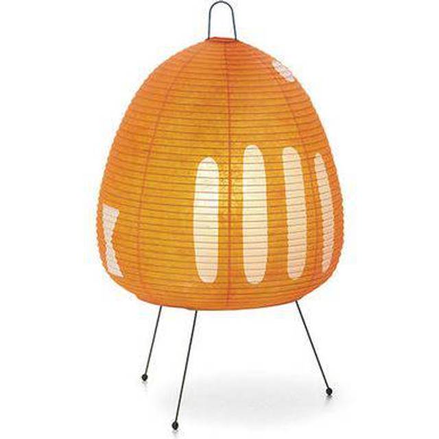 Vitra - Akari 1AY Table Lamp - natur/gelb/H 43cm / Ø 26cm - yellow (43.0 x 25.0 x 25.0 x &#8960;25.0cm)