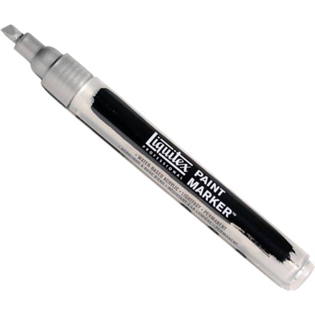 Liquitex Professional Acrylic Paint Marker 2-4mm Iridescent Rich Silver