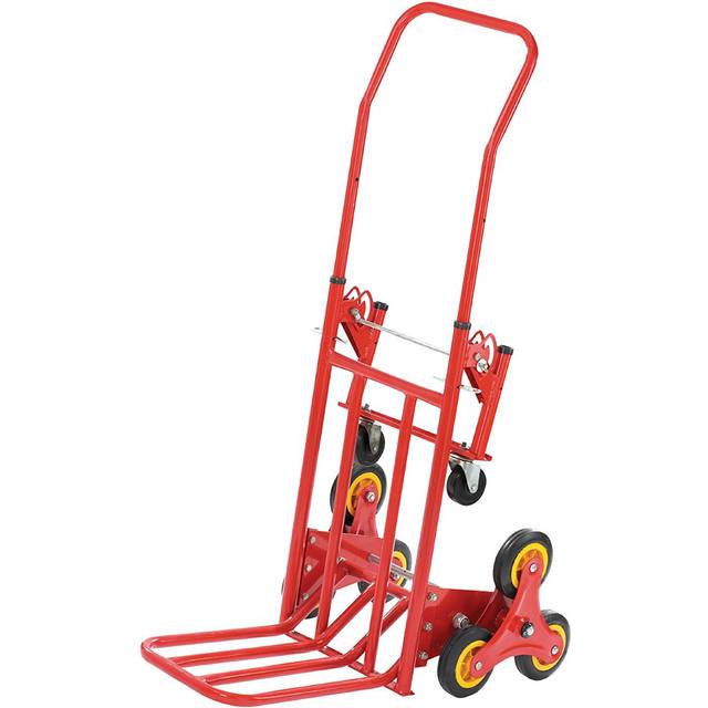 Gablemere Large 2-in-1 Tri-Wheel Trolley and Flat-Bed Cart