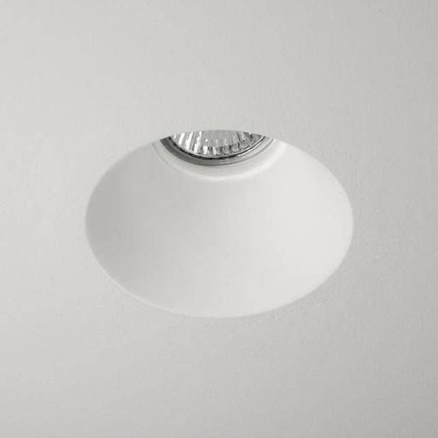 Astro Blanco Round Fixed Plaster GU10 Downlight