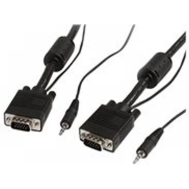 StarTech.com 5m Coax High Resolution Monitor VGA Video Cable with Audio HD15 M/M