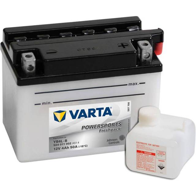 Varta 504 011 002 - 12V 4Ah (Motorcykelbatteri)