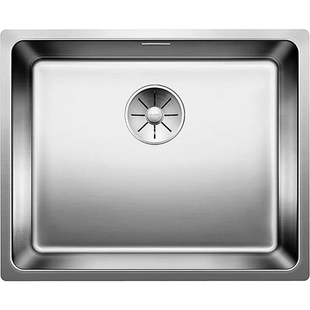 BLANCO Andano 500-U Single Bowl Undermounted Kitchen Sink, Stainless Steel