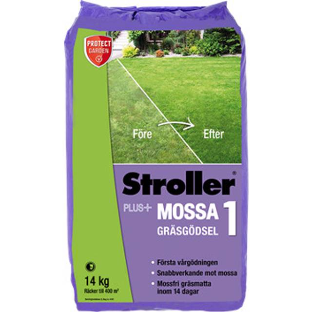 Gräsgödsel Stroller+ Mossa 14 kg