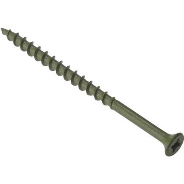 ForgeFix Decking Screw Pozi ST Green Anti-Corrosion Treated 4.5mm 55mm Pack of 1000