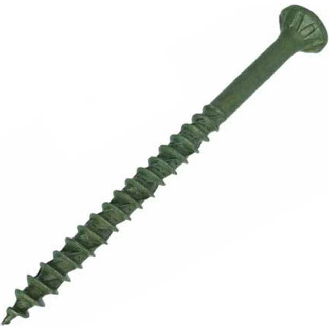 ForgeFast Decking Screw 4.5 x 60mm (500 Pack) in Green