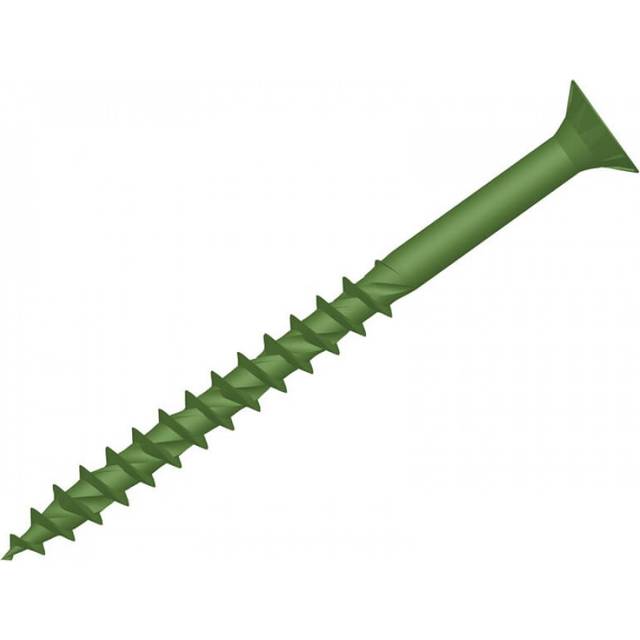ForgeFast Decking Screw 4.5 x 75mm (400 Pack) in Green
