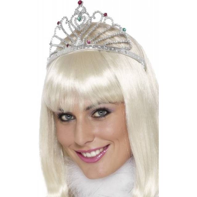 Fan Design Tiara. - Silver
