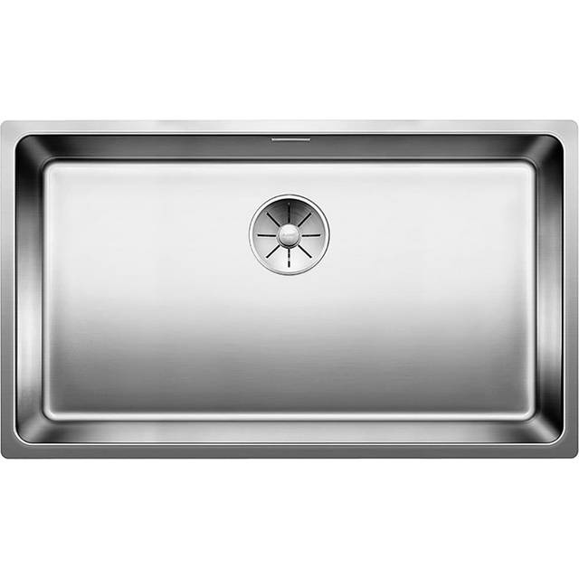 Andano Single Bowl Undermount Kitchen Sink - Satin Polish (540mm L X 440mm W)