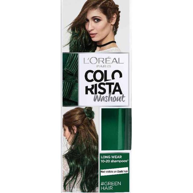 L'Oreal Paris Colorista Washout grön semi-permanent hårfärg 80 ml