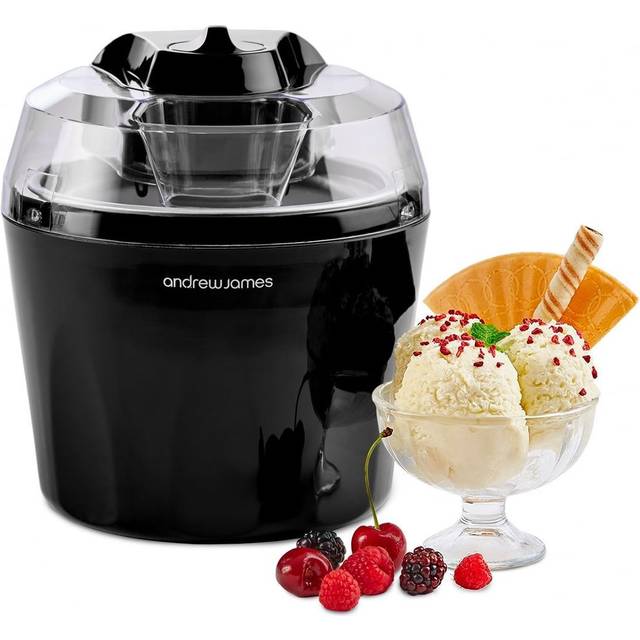 Andrew James Ice Cream Maker Machine Frozen Yoghurt Sorbet Maker1.5L