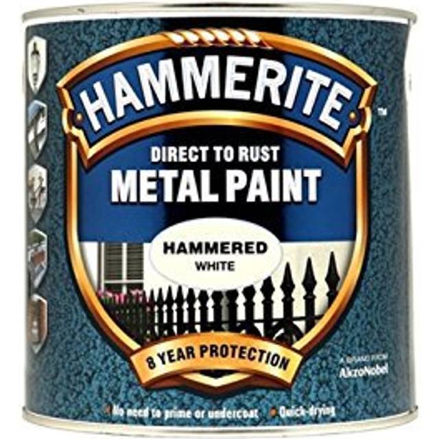 Hammerite hammered white 2.5l