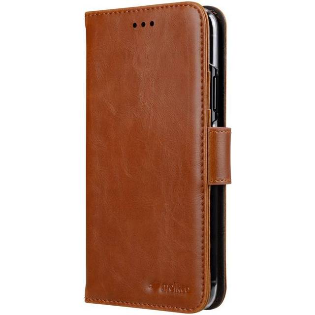 Melkco iPhone X/XS Plånboksfodral Wallet Case - Brun