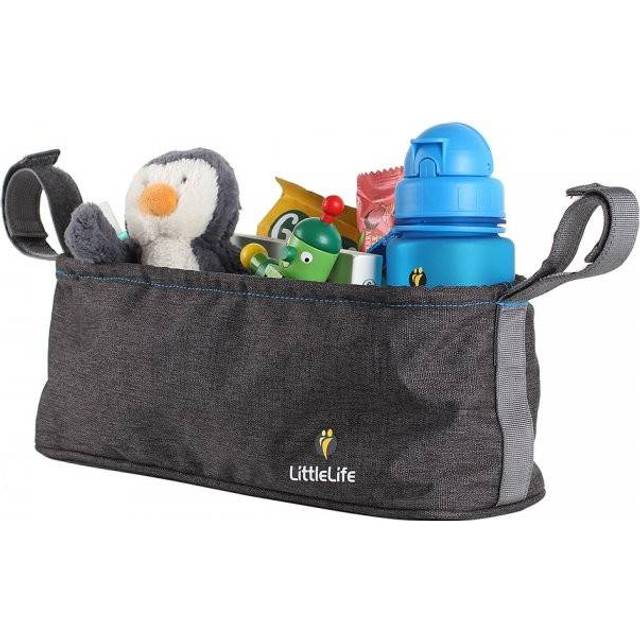 LittleLife Buggy och barnvagnsorganisatör universell passform med 2 flaskhållare och vattentåligt skydd BPA-fri