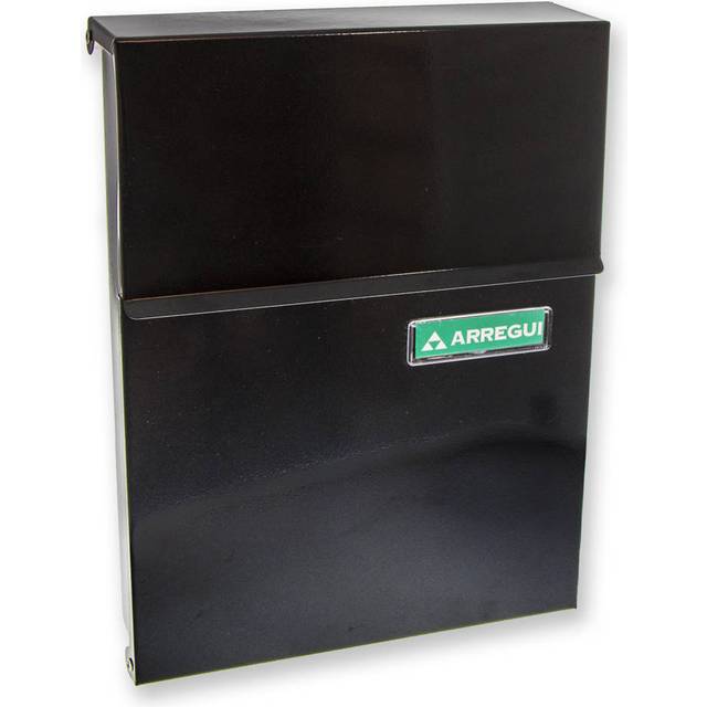 Arregui line e6808 galvanised steel letterbox size s (din a5 post), wall letter