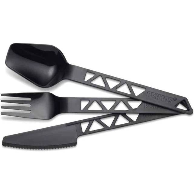 Primus Lightweight Trail Cutlery Set: Tangerine Colour: Tangerine