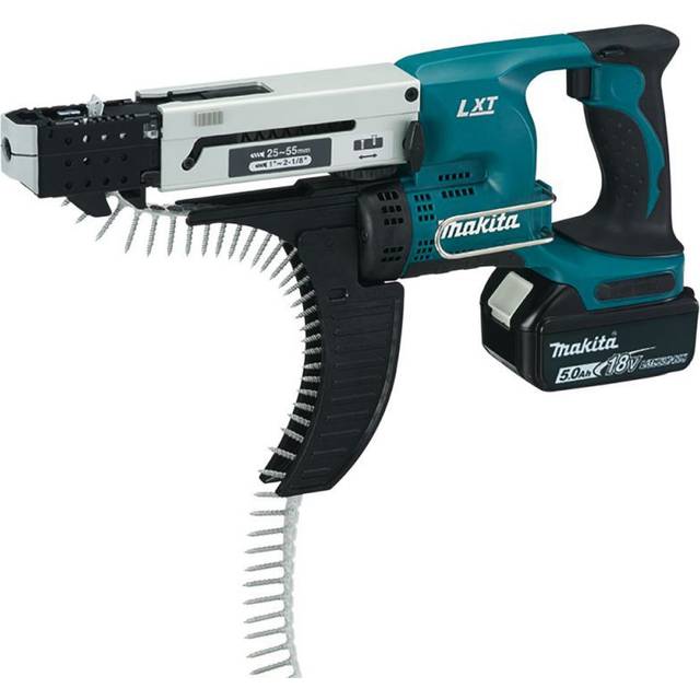 Makita - DFR550RTJ 18v Autofeed screwdriver 5mm hex drive