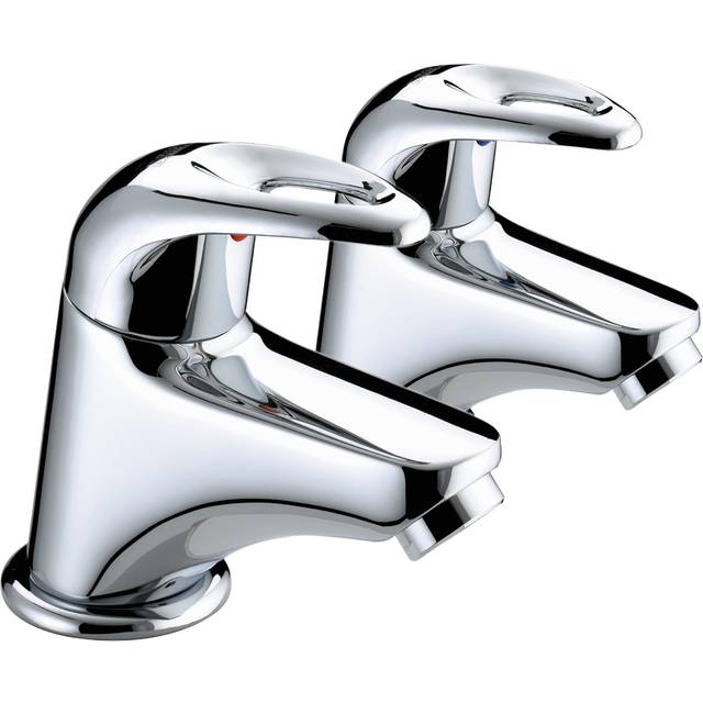 Java Deck Mounted Bath Tap - Chrome (3cm)
