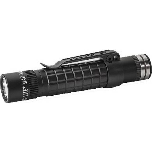 Mag-Lite Mag-Tac Crowned Bezel Rechargeable skin head enclosure Rechargeable LED Torch 543 lumens TRM4RA4L 14.7 CM, Black