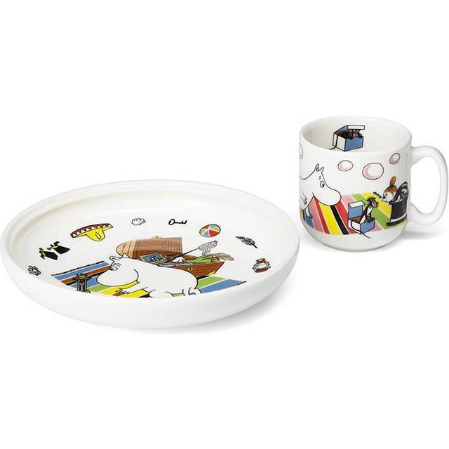 Moomin Arabia Mumin barnservis Mumintrollet - Vit