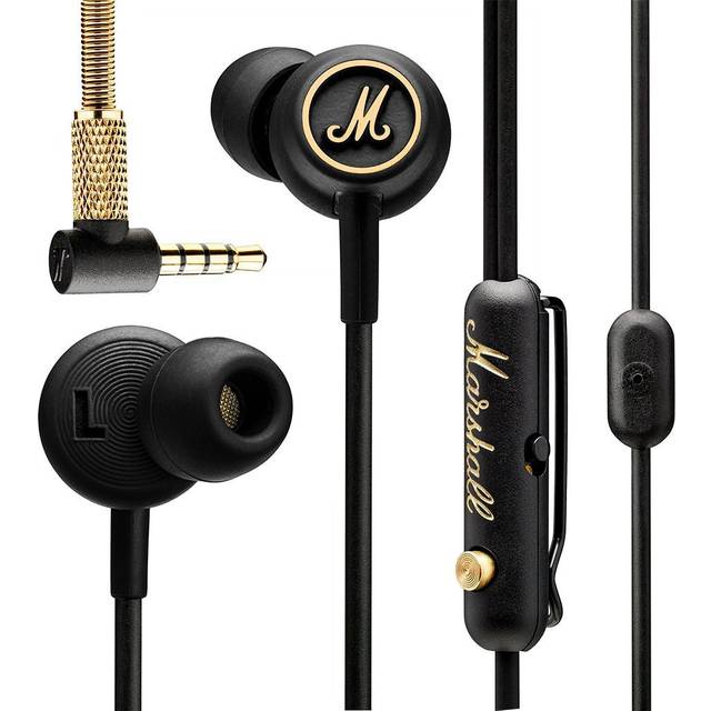 Buy Marshall Mode EQ in-ear Earbuds - Black and Brass
