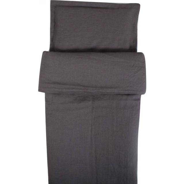 NG Baby påslakanset MOOD graphite grey, spjälsäng