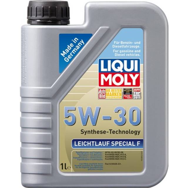 Liqui Moly Special Tec F 5W-30 1l Motorolja 3852 VOLVO: XC60 I, V70 3, V60 I, FORD: Focus 2, Transit Connect Mk1 Skåpbil, MONDEO 4 Turnier