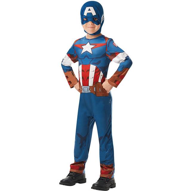 Rubie's 640832M Marvel Avengers Captain America Classic Child Costume, Boys, 5-6 years