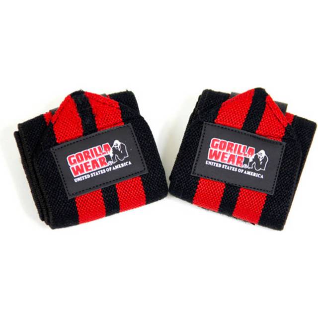 Wrist Wraps Pro, black/red, Gorilla Wear