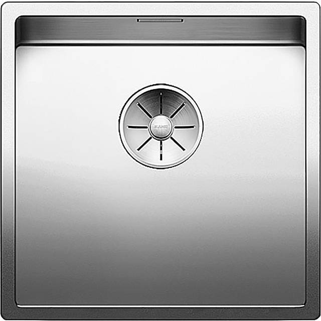 Claron Single Bowl Undermount Kitchen Sink - Brushed Steel (380mm L X 440mm W)