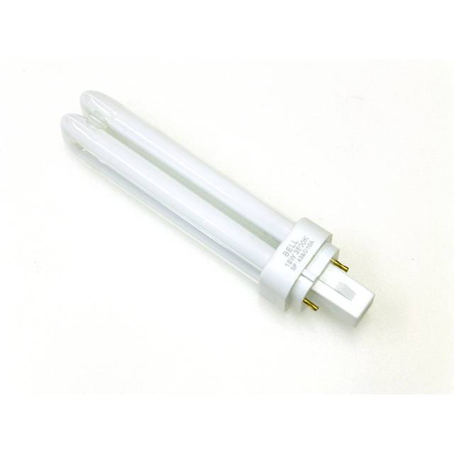 18W 2 Pin Energy Saving Fluorescent Light Bulb CFL 4000K BELL 04152
