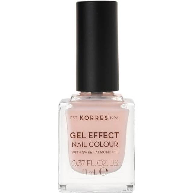 Korres Sweet Almond Gel Effect Nail Colour #04 Peony Pink 11ml