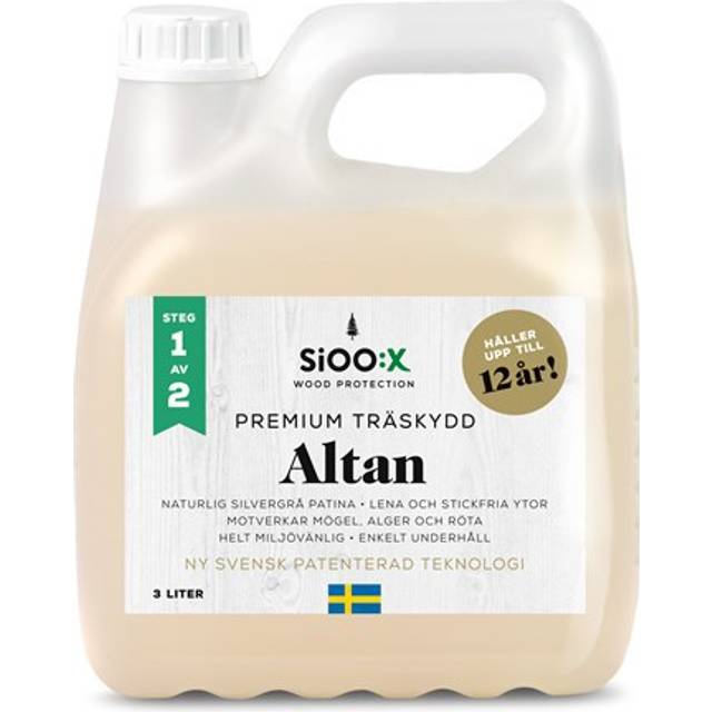 SIOO:X Träskydd Altan, steg 1, 3 L