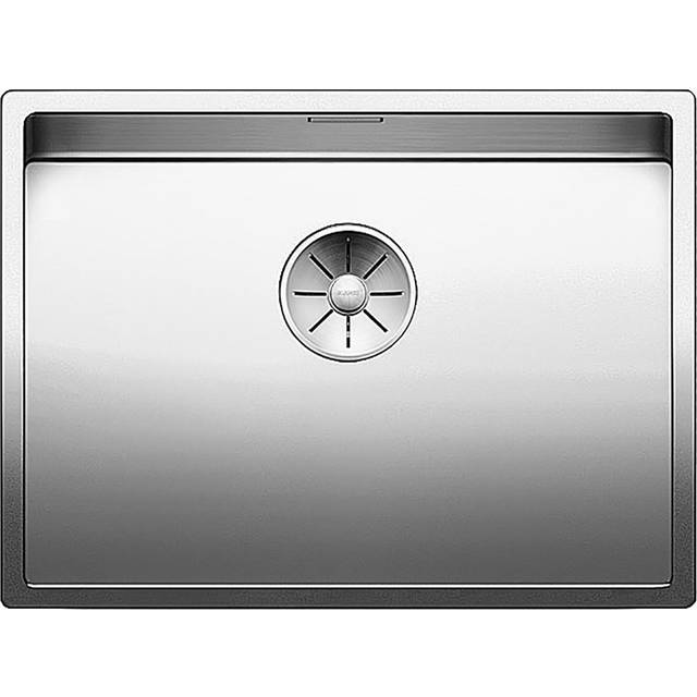 Claron Single Bowl Undermount Kitchen Sink - Brushed Steel (380mm L X 440mm W)