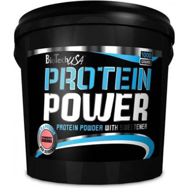 BioTechUSA Protein Power, Strawberry Banana - 4kg