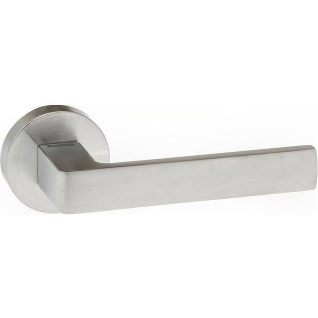 Atlantic UK Forme Asti Designer Round Lever Door Handle - Satin Chrome (156217)