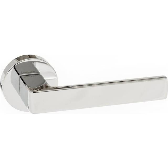 Forme Asti Designer Round Lever Door Handle - Polished Chrome (51992) Atlantic UK