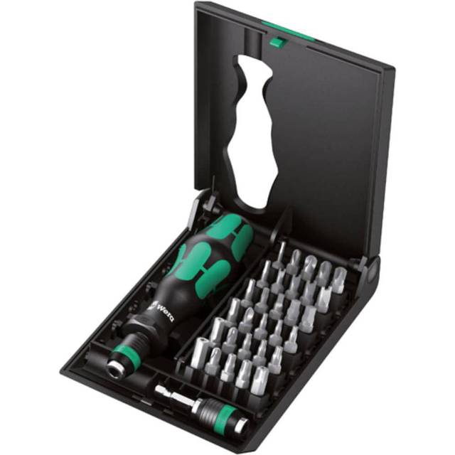 Wera 057111 Kraftform Kompakt 71 Security Screwdriver Bit Set of 32