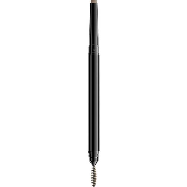 NYX PROFESSIONAL MAKEUP, Precision Brow Pencil, Dubbelsidig och platt spetspenna med spoolieborste, Vegansk formula, Nyans: Blonde