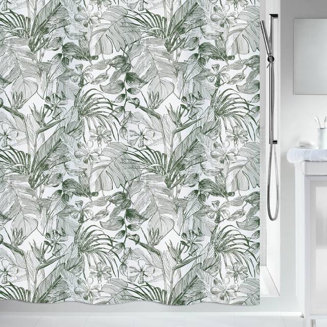 Tropic Duschdraperi Grön