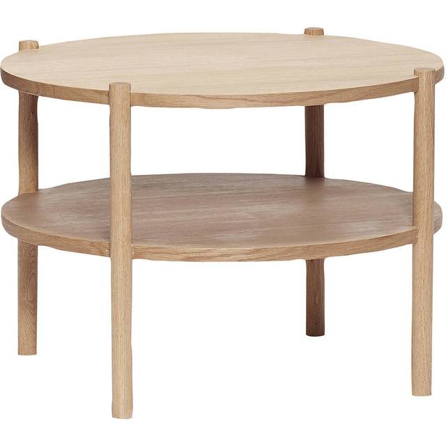 Hübsch - Acorn Sofa Table Round Nature