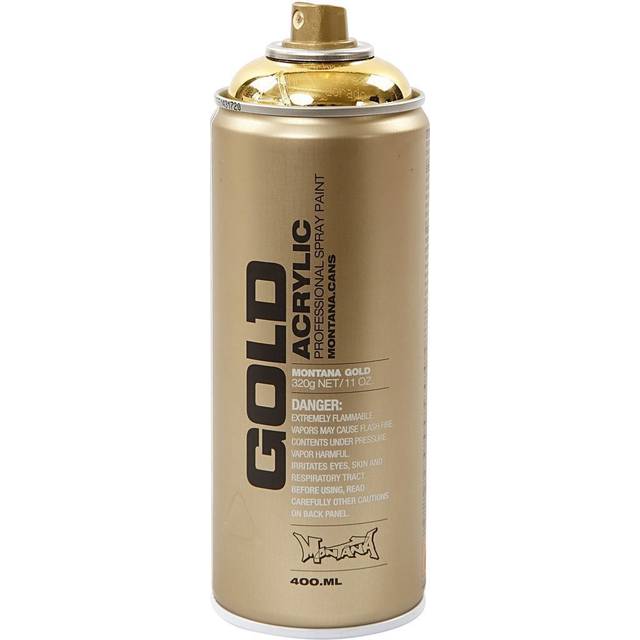 Montana GOLD Sprayfärg - Goldchrome - 400 ml - Guld