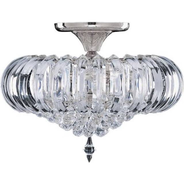 Searchlight 50004CC Sigma 5 Light Chrome Acrylic Flush Fitting