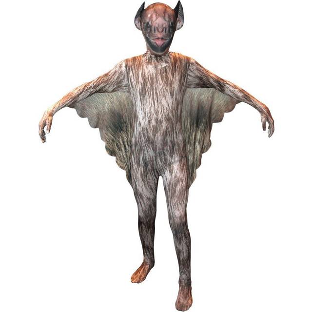 Childs vampire bat official morphsuit age 8-10 years halloween fancy dress