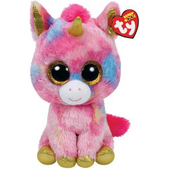 TY Beanie Buddy Enhörning Fantasia, 24 CM