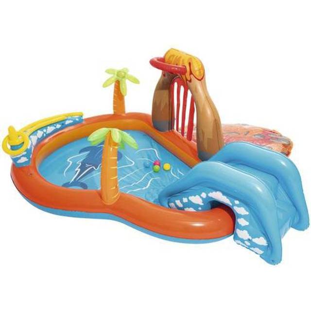 Bestway Lava Lagoon Paddling Pool Play Centre