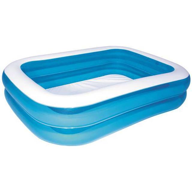 Bestway - 450 Litre Rectangular Family Paddling Pool (201 x 150 x 51cm)