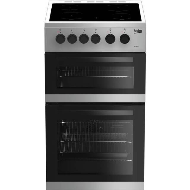 BEKO KDC5422AS 50 cm Electric Ceramic Cooker - Silver, Silver/Grey