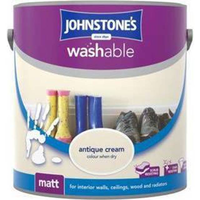 Johnstone's Washable Matt 2.5L Antique Cream