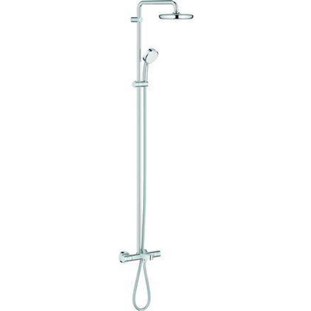 Grohe Tempesta Cosmopolitan System 210 Shower System With Bath Thermostat For Wall Mounting - 26223001